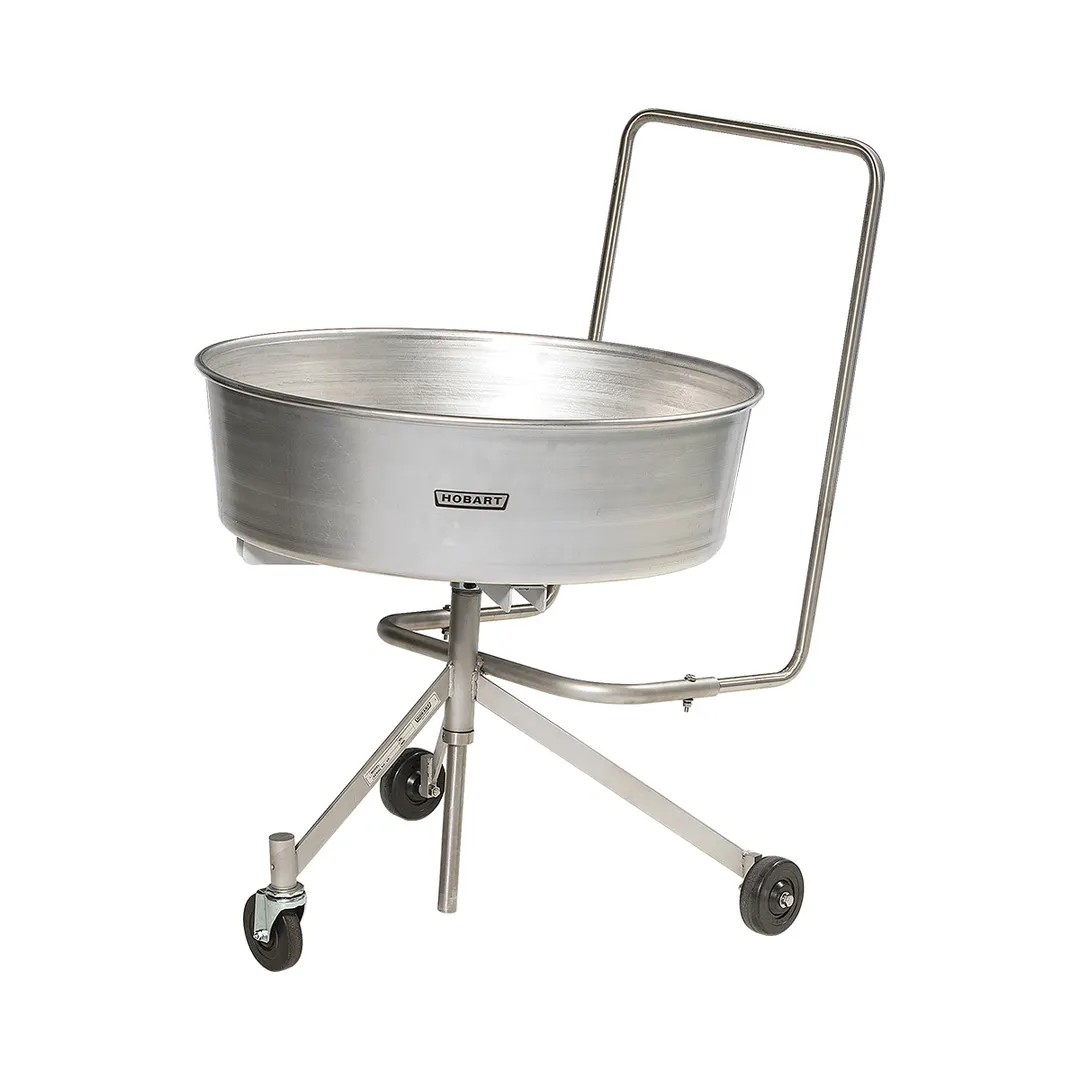 Hobart RBG-2 Rotary Bin – Aluminum Tub, Stainless Steel Frame, Casters, Food Packaging Machine Part