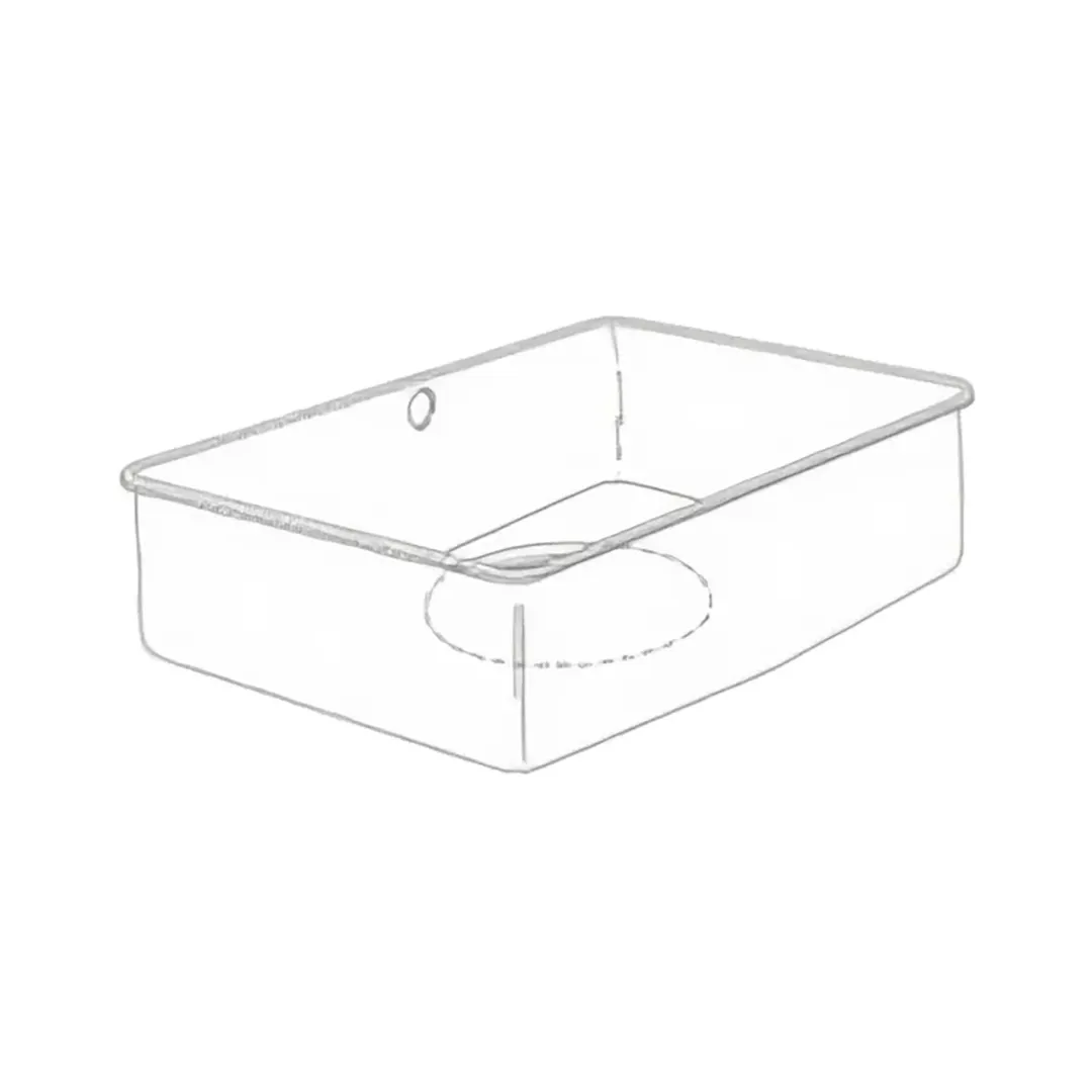 Hobart SINK-WSWIRL Sink – 30" Wide, Heavy‑Duty S.Steel, Seamless Bowl for Restaurant Disposal