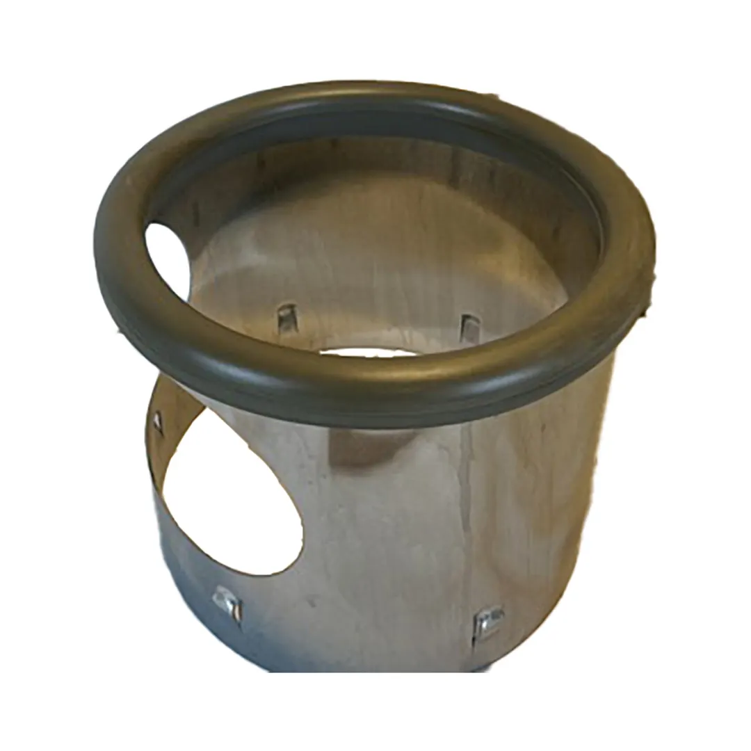 Hobart SLEEVE-SILVER 12" Stainless Steel Silver Saver Sleeve, Garbage Disposal Part - Silver Finish