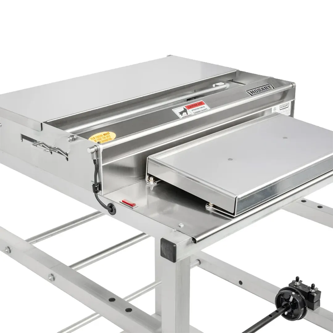 Hobart W32C-5 Wrap Station, 22.5"W x 26"D, 3-Roll Film Capacity, 8-18" Wide, Teflon Coated Hotplate, 120V