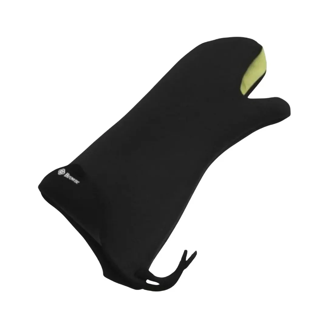 Browne USA 5441802 Oven Mitt, 16‑3/8" Black, Kevlar FLXaPrene, Heat -134°F–500°F, Dishwasher Safe