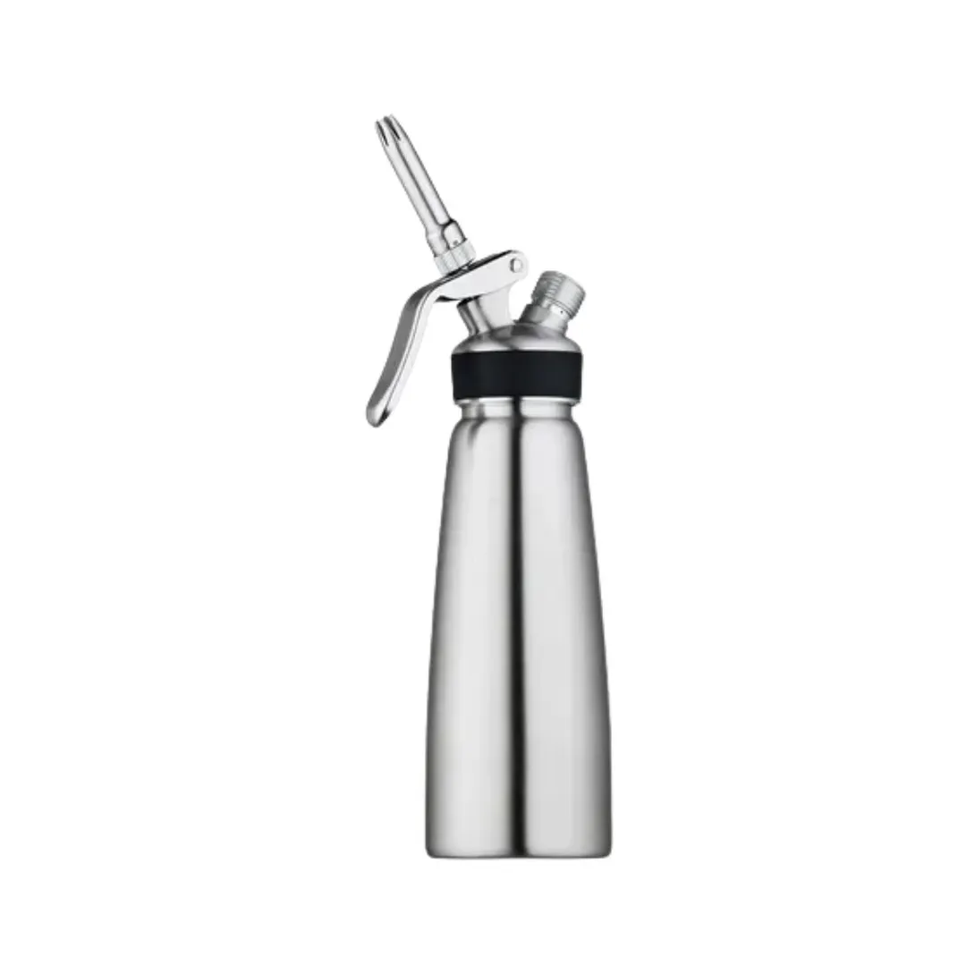 Browne USA 574355-9 Head Complete for Whipped Cream Dispenser, Stainless Steel, Fits Soda Siphon
