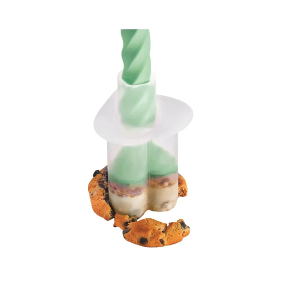 Browne USA 837457 - Ice‑Cream Sandwich Maker, Set of 3, 5.8"/14.5 cm Silicone, BPA‑Free - Set