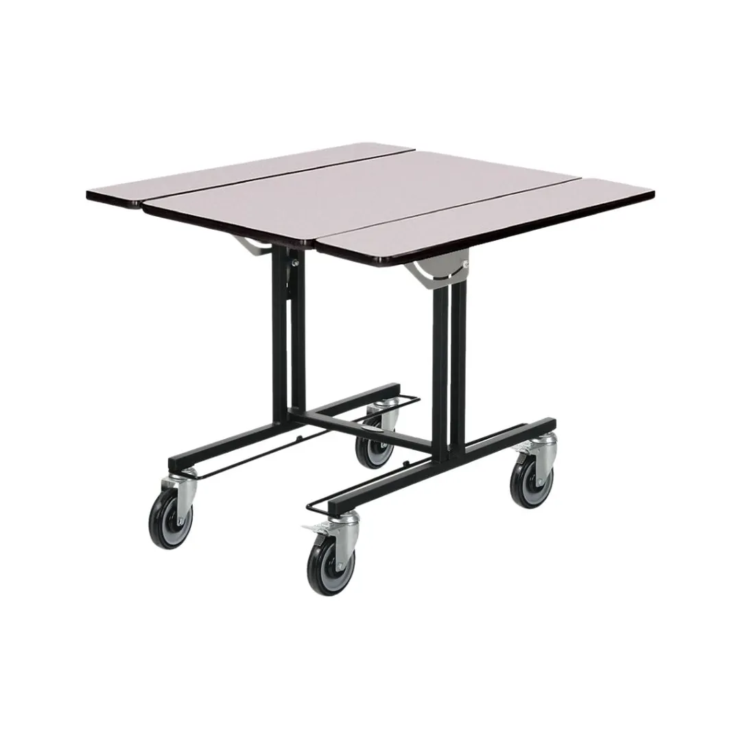 Forbes Industries 4971-WDS Service Table - 35-1/2" x 39" Rect Top, 1" Plywood, Wood, 4 Casters