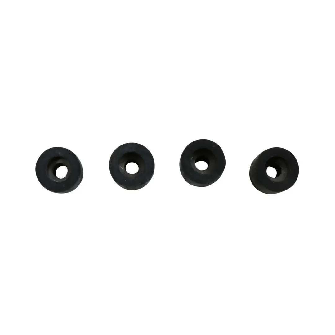 GET ST11612102 Strata Replacement Feet for Base & Deck, 3/4" x 3/4", Black - 4/Set