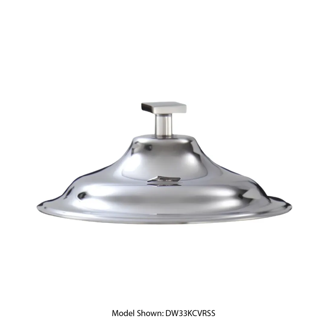 Steelite DW35KCVRSS Urn Cover – 5.0‑Gal 18/10 Stainless Steel, DW Haber, Chafer Urn, 1/Case