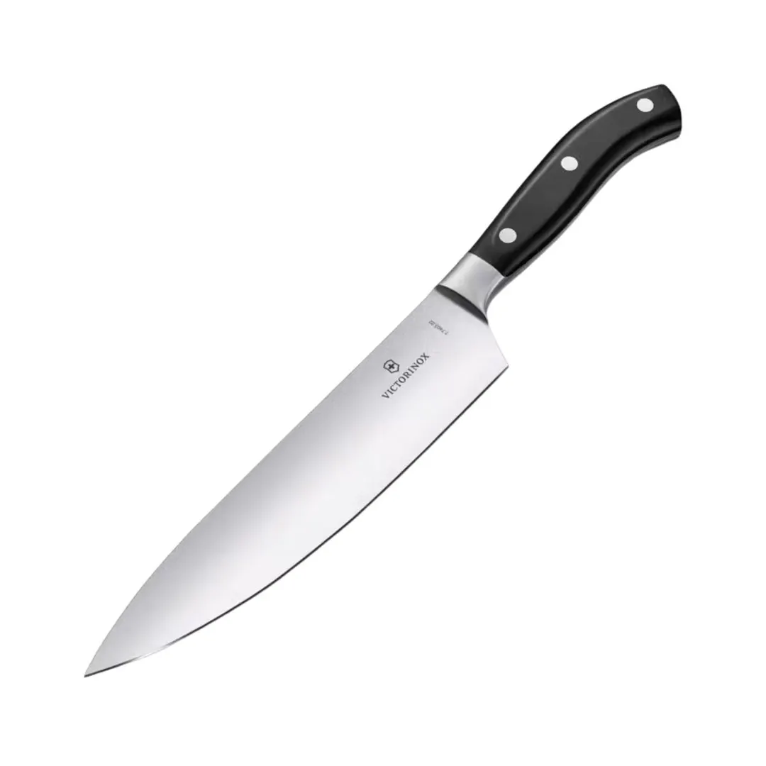 Victorinox 7.7403.22G Forged Carving Knife, 8½" Blade, Black Plastic Handle, Stainless Steel, 8-1/2"