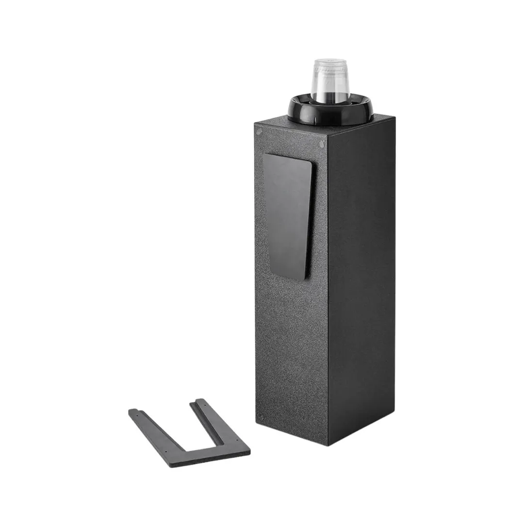 Vollrath 1VW-A LidSaver Wall‑Mount Cup Dispenser, ABS, Holds Cups to 44 Oz (Lip 4‑3/4")