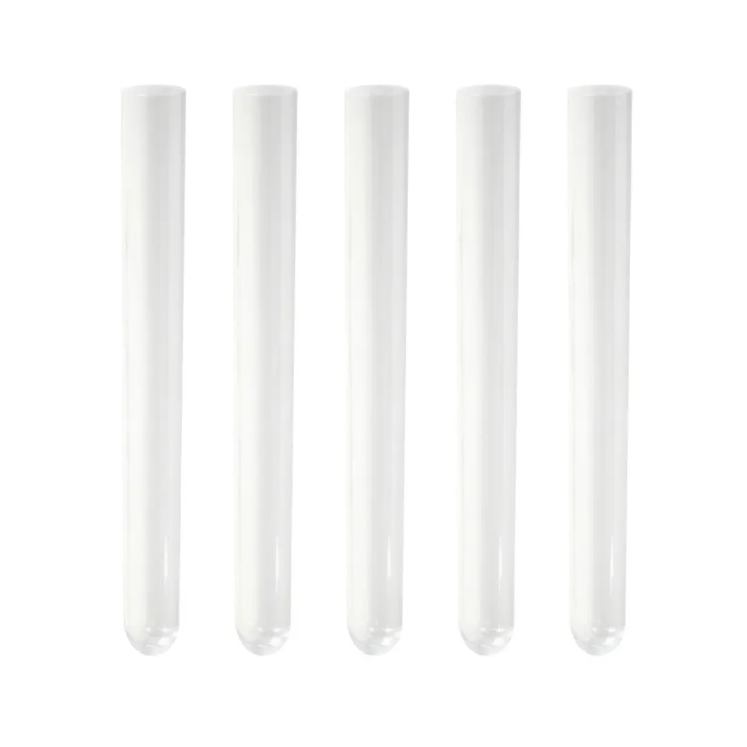 Winco CR-1610CL Bar Maid, Shooter Tubes, 6" Crystal Tubes .85Oz, 1/2" Dia - Pack