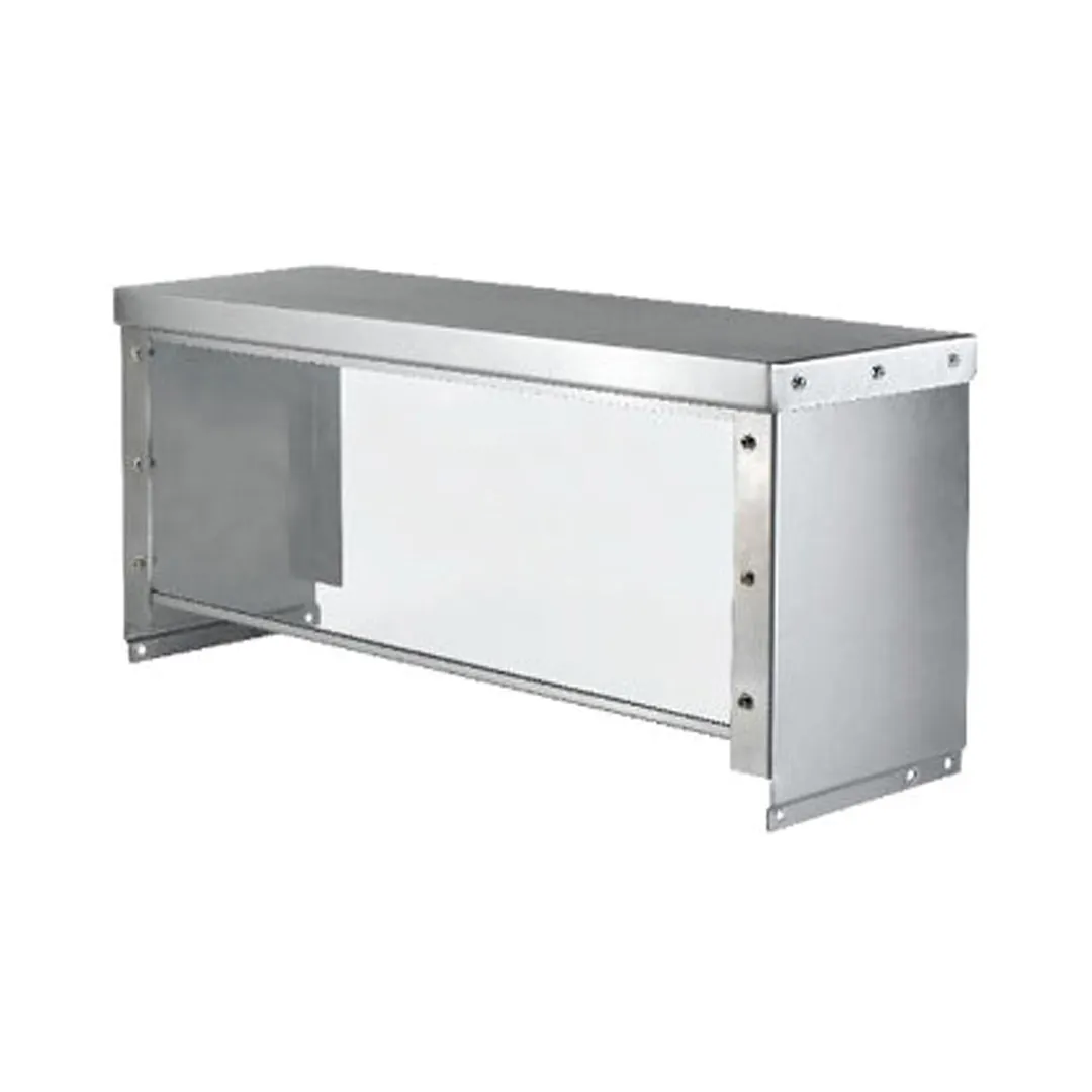 Klinger's Trading KSS5 78" Stainless Steel (5) Pan Units with Lexan® Horizontal Panel Serving Guard - Open box