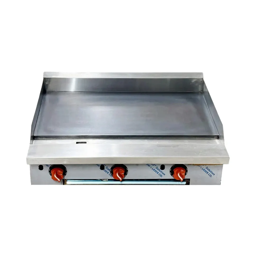 Sierra SRTG-36 36" Countertop Gas Griddle with Thermostatic Controls, 3/4" Thick Plate - Open box