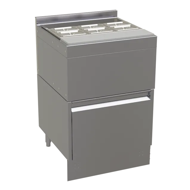 Glastender E-ICP-24 Underbar Ice Bin/Cocktail Unit
