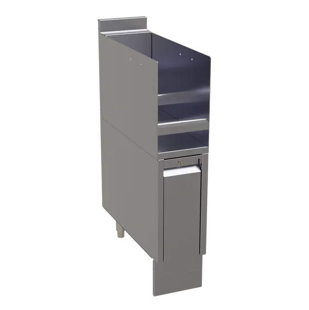 Glastender E-LD-8 Underbar Bottle Storage Display Unit