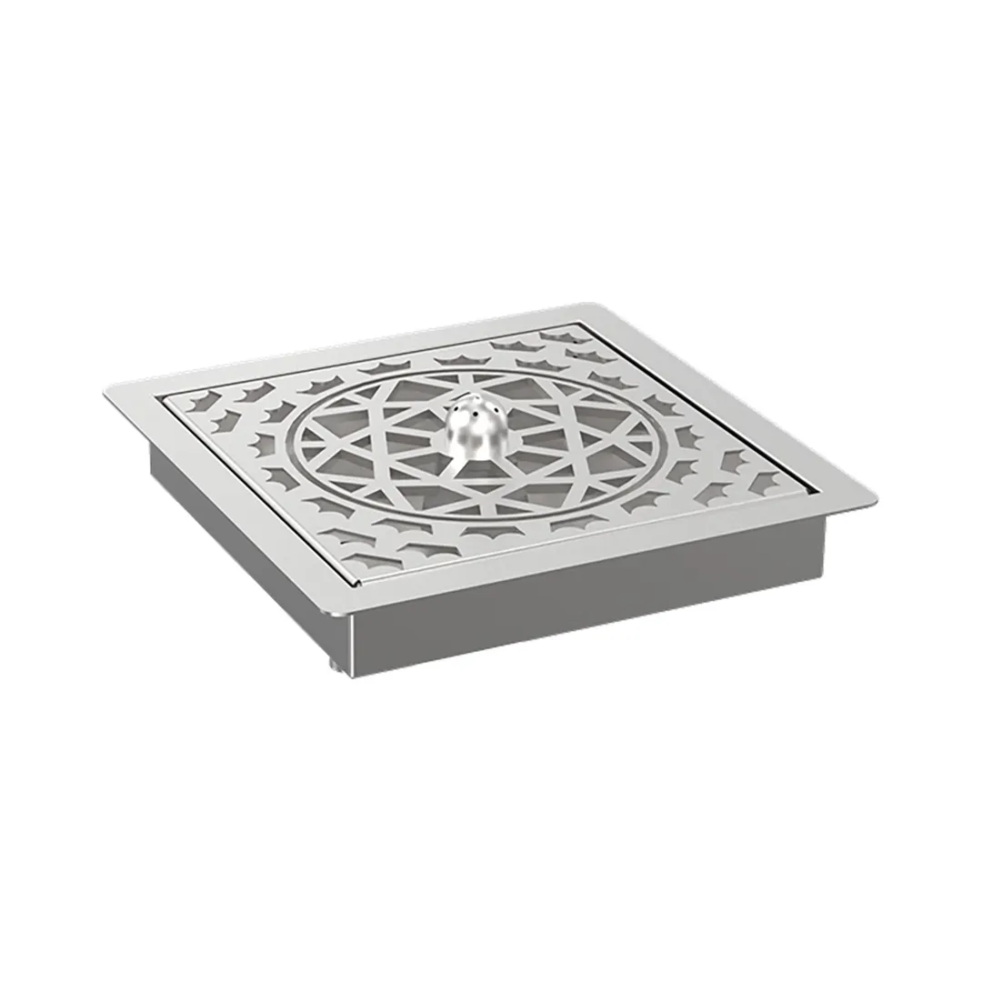 Krowne KR-7GR Royal Series Drop-In Rinser Faucet, 7"W X 7"D X 3/4"H