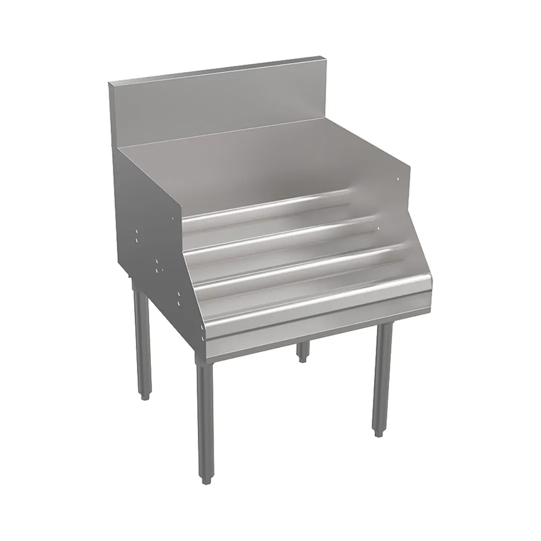Krowne KR24-24RD Underbar Liquor Bottle Display Unit, 24"W x 24"D