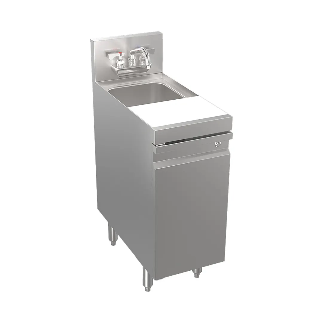 Krowne KR24-MC12-C 12" Underbar Sink Units, 1 Compartment without Drainboard