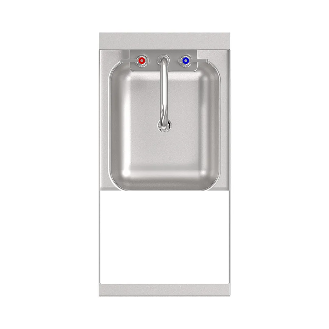 Krowne KR24-MC12 12" Underbar Sink Units, 1 Compartment without Drainboard