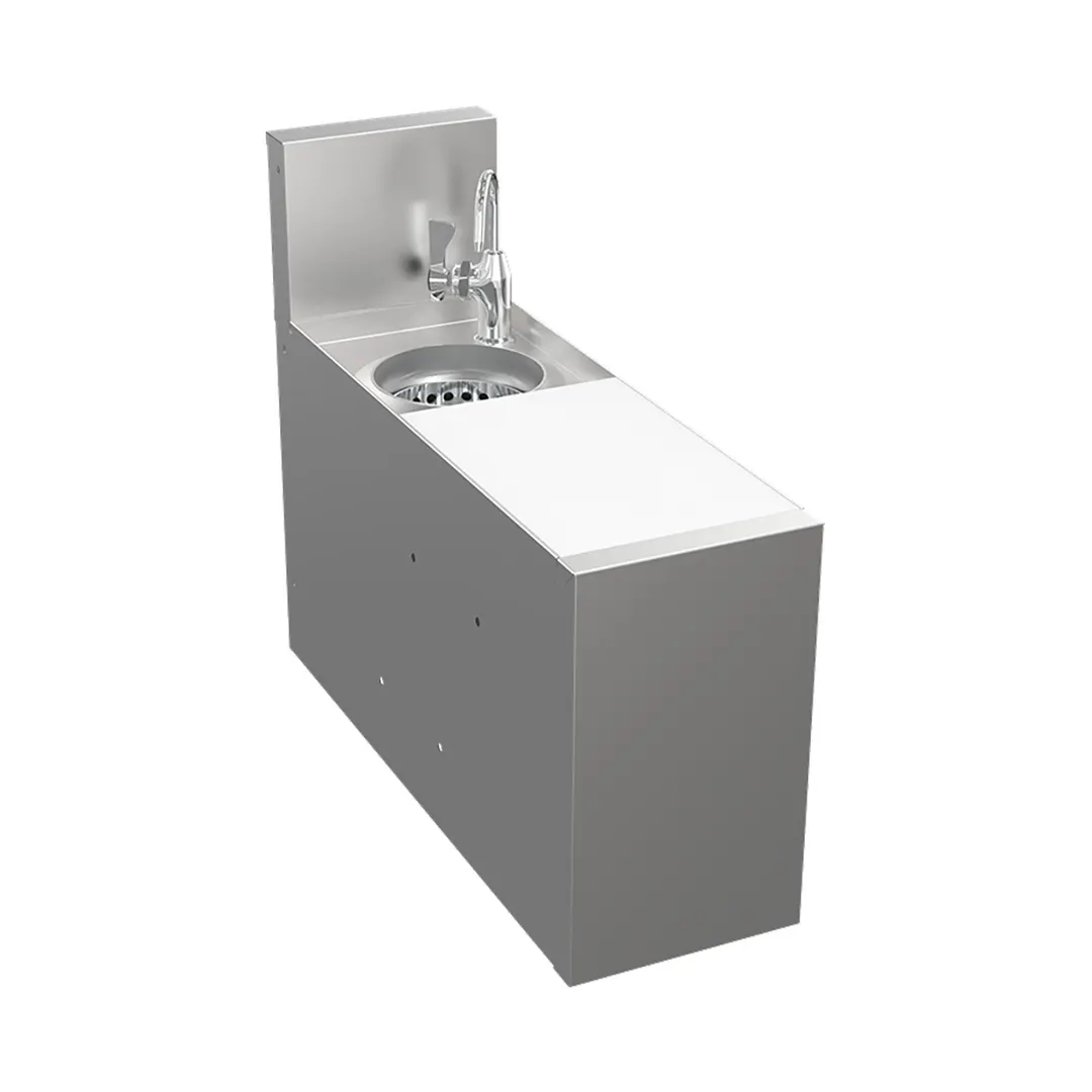 Krowne KR24-MC8 8" Underbar Sink Units, 1 Compartment without Drainboard