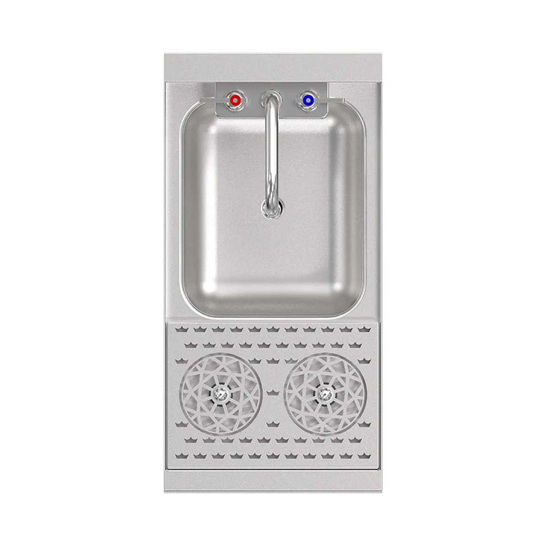 Krowne KR24-MD12 12" Underbar Sink Units, 1 Compartment without Drainboard