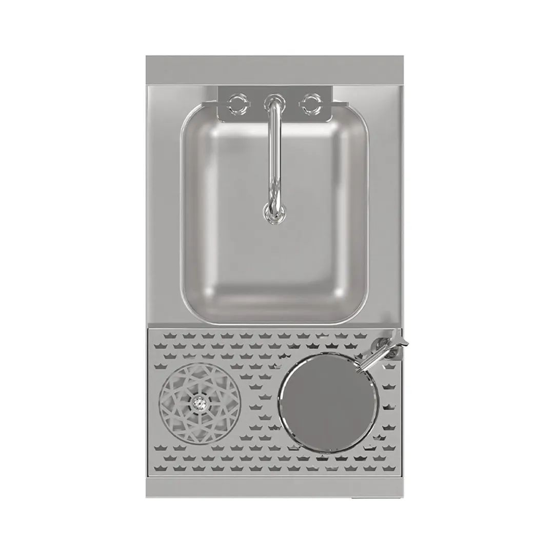 Krowne KR24-MS14 14" Underbar Sink Units, 1 Compartment without Drainboard