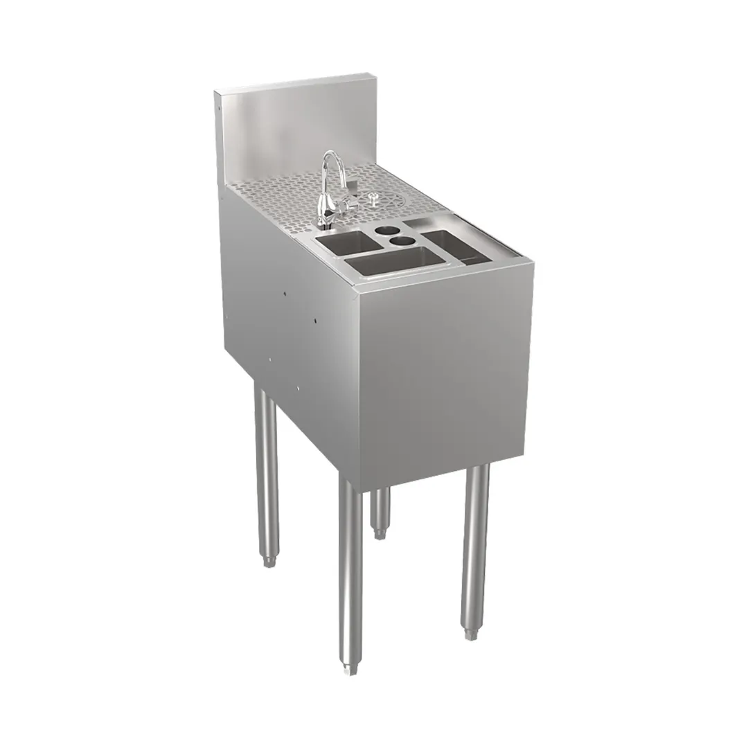 Krowne KR24-TC12 Underbar Sink Units, 1 Compartment without Drainboard