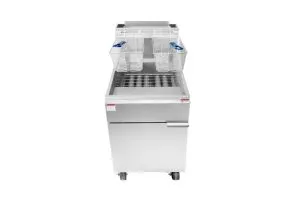Atosa USA ATFS-75ES-NG Full Pot Floor Model Gas Fryer