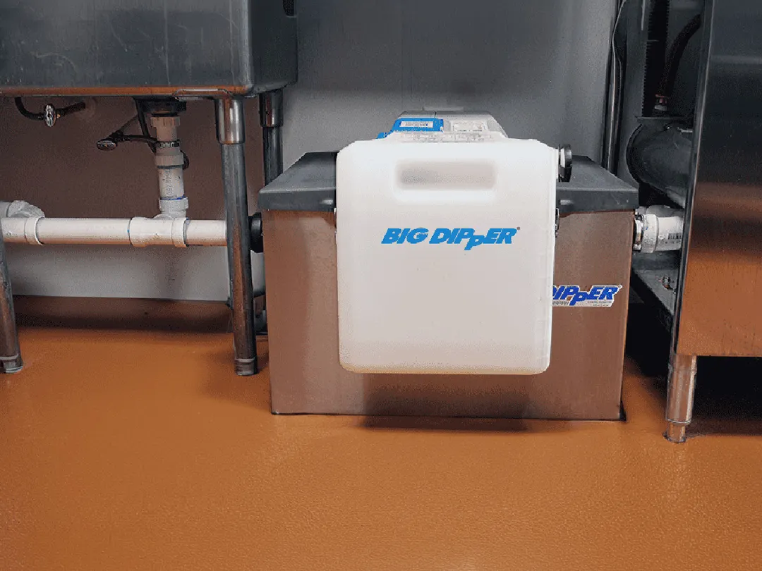 Thermaco Big Dipper W-200-IS-X Automatic Grease Removal System with IOT, 47lb - 20 GPM / 115V