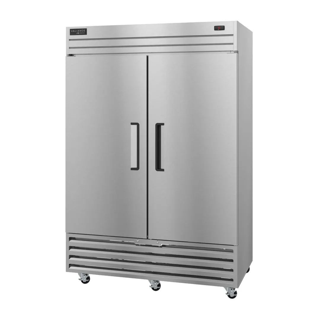 Hoshizaki VF2A-FS 31" 2-Solid Door Reach-In Freezer, Bottom Mount, 42.45 cu. ft., Stainless Steel