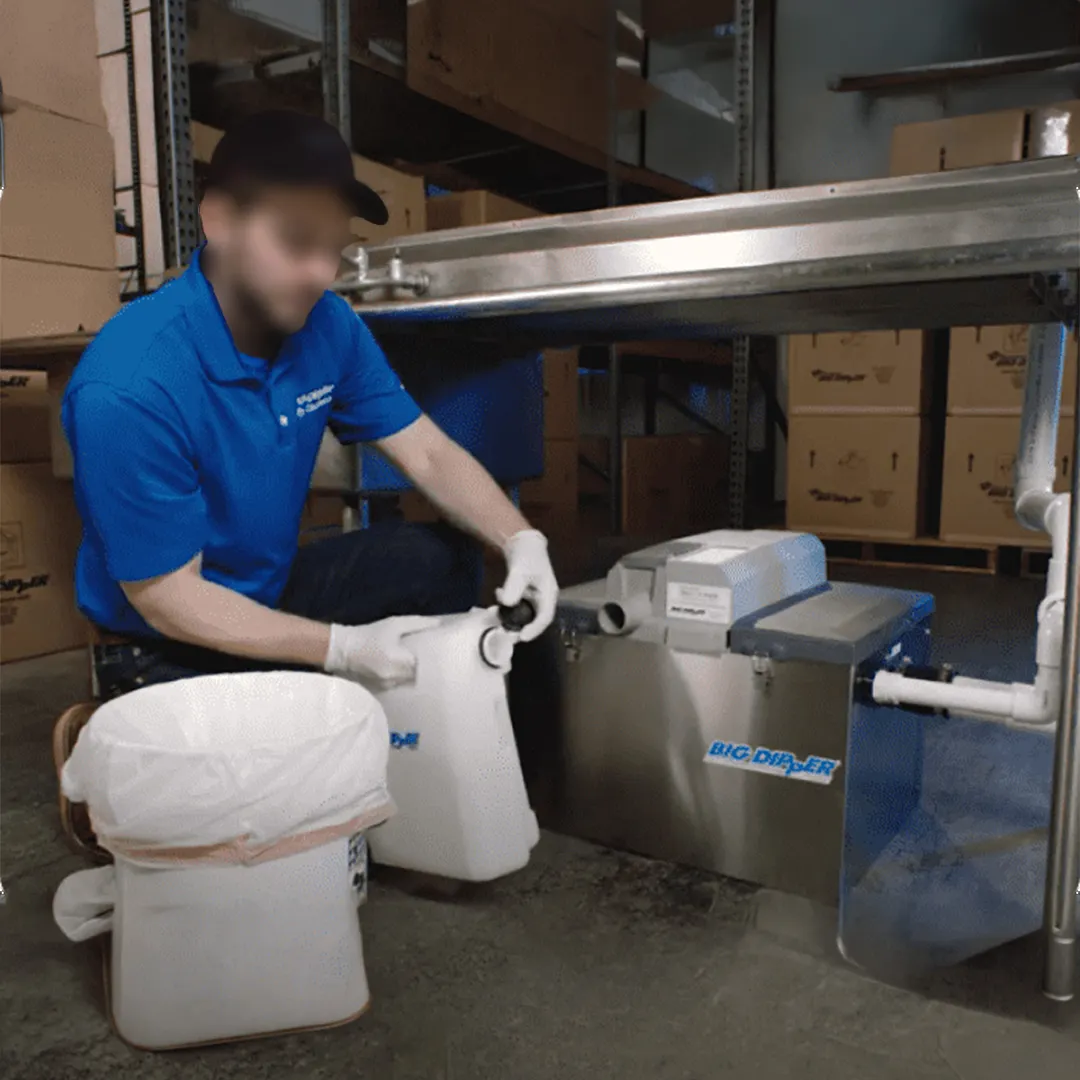 Thermaco Big Dipper W-200-IS-X Automatic Grease Removal System with IOT, 47lb - 20 GPM / 115V