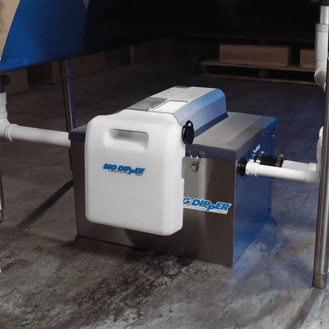 Thermaco Big Dipper W-200-IS-X Automatic Grease Removal System with IOT, 47lb - 20 GPM / 115V