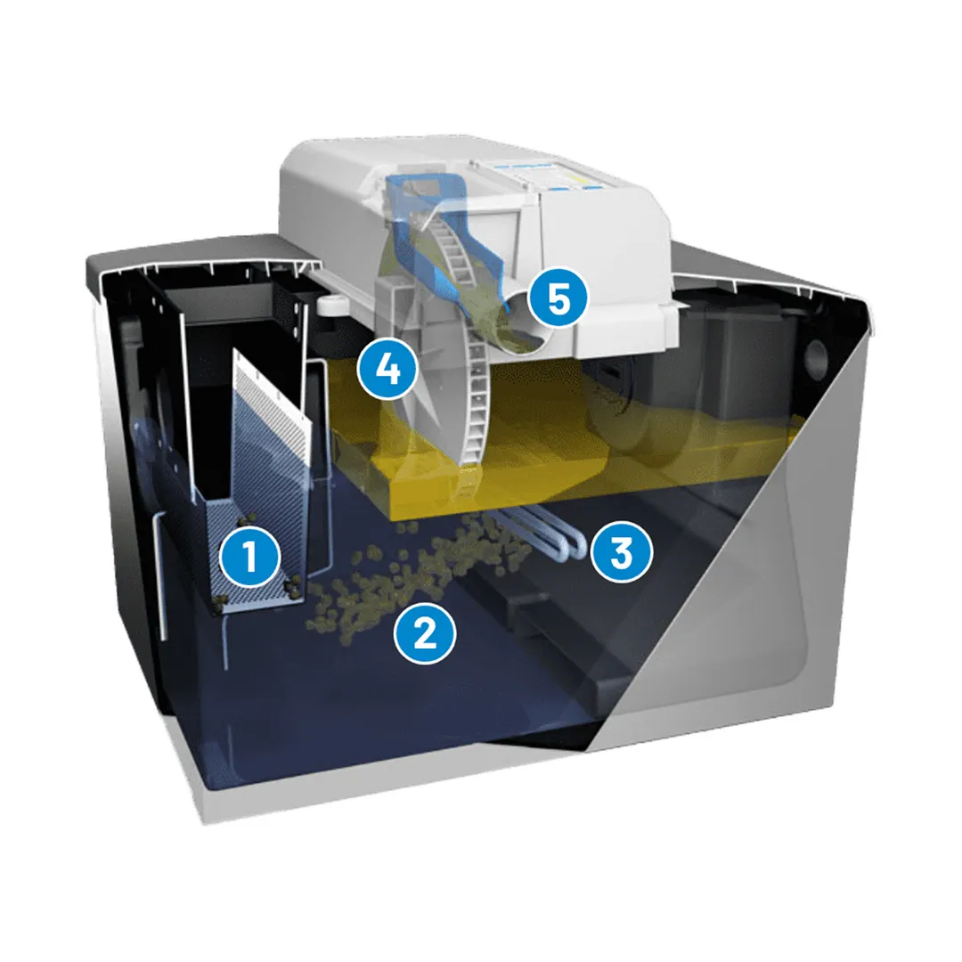 Thermaco Big Dipper W-200-IS-X Automatic Grease Removal System with IOT, 47lb - 20 GPM / 115V