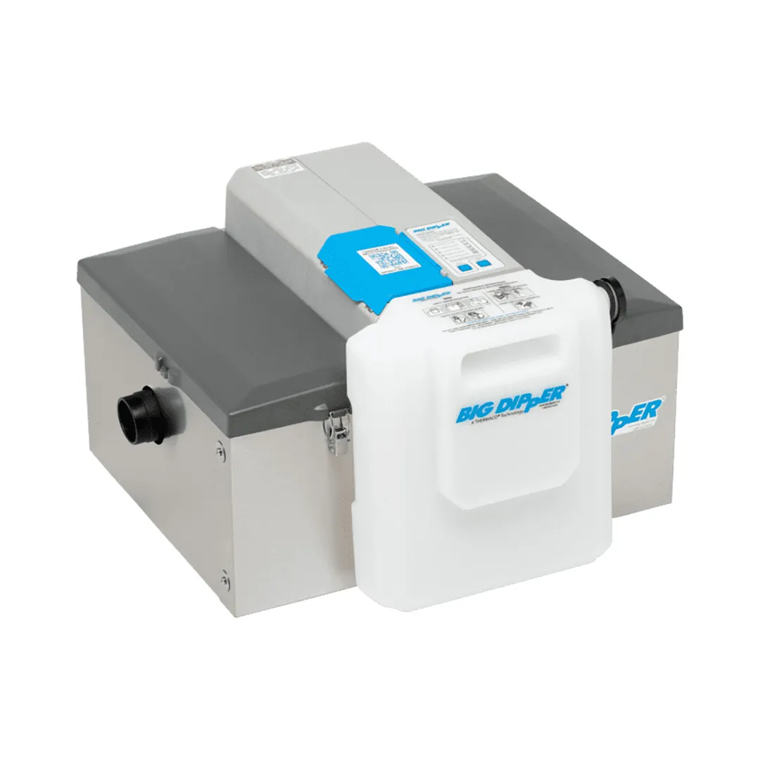 Thermaco Big Dipper W-200-IS-X Automatic Grease Removal System with IOT, 47lb - 20 GPM / 115V