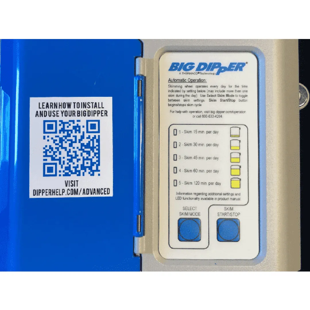 Thermaco Big Dipper® Pro W-350-IS-X Automatic Grease Removal System with IOT, 85 lb - 35 GPM / 115V