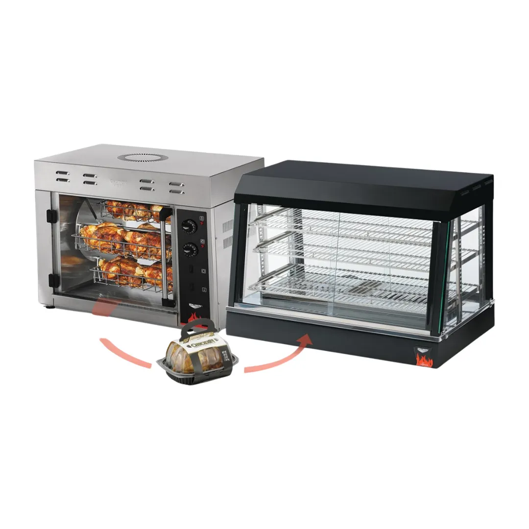 Vollrath 40733 Countertop Hot Food Display Case