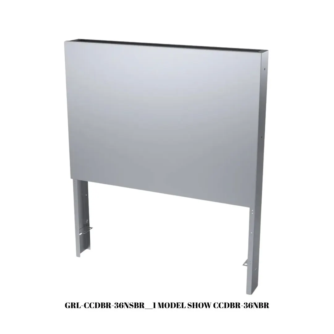 Garland US Range CCDBR-36NSBR Cuisine Back Riser, Double-Deck, 35" High