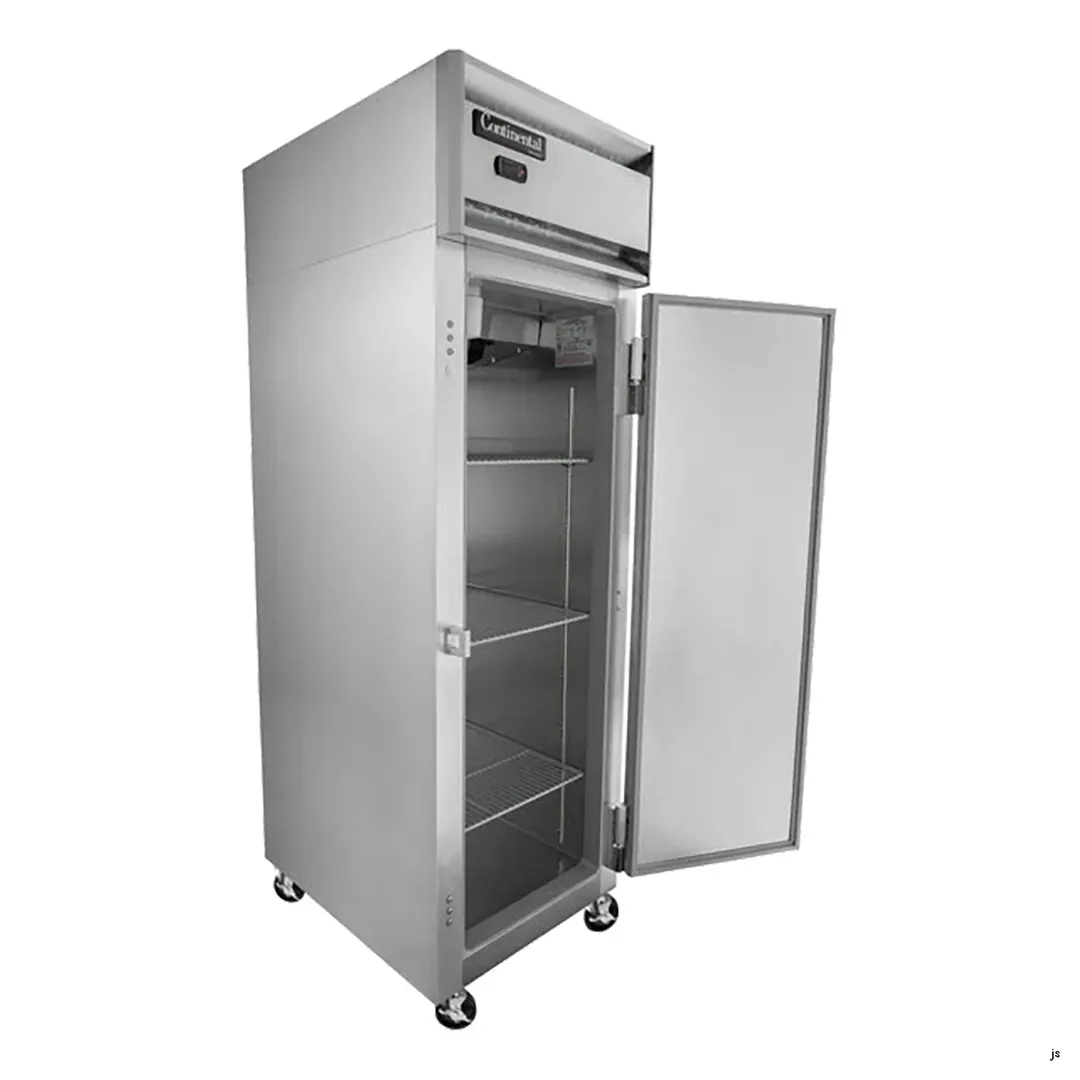 Continental Refrigerator 1FN 26" 1-Section Reach-In Freezer, Solid Door, Top Mounted, 20 cu. ft.
