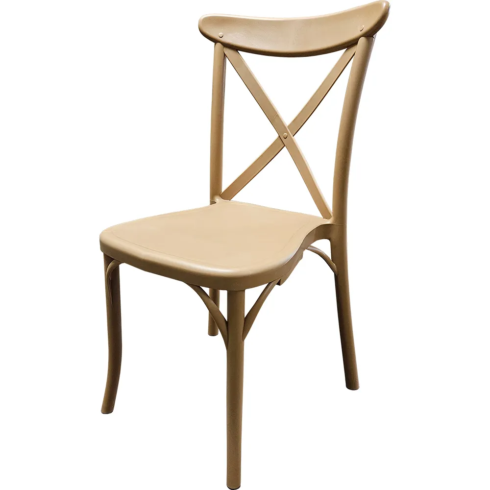 Oak Street OD-CH-761-CT Indoor Stacking Side Chair