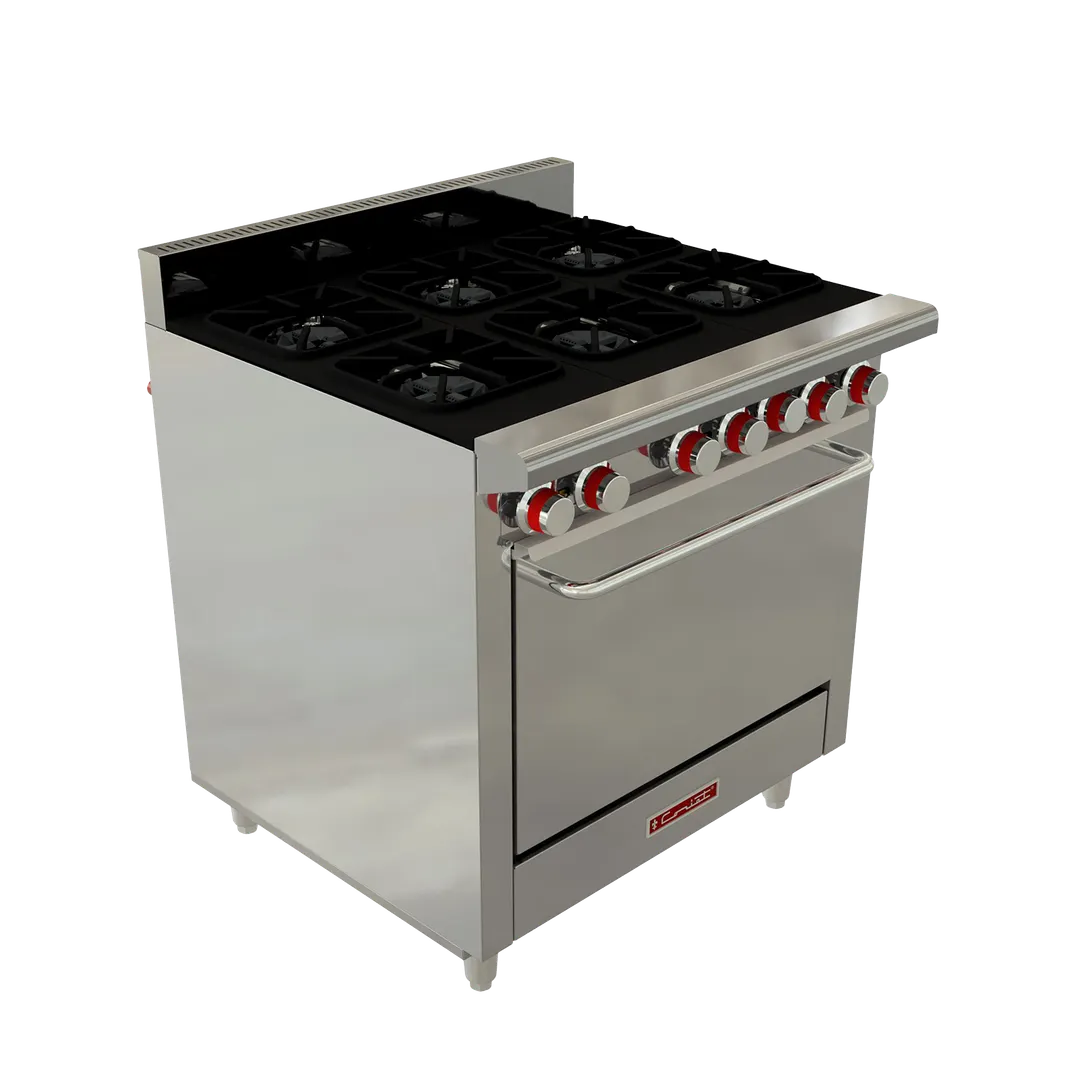 Coriat USA EC-6-HG Gas 30" Restaurant Range