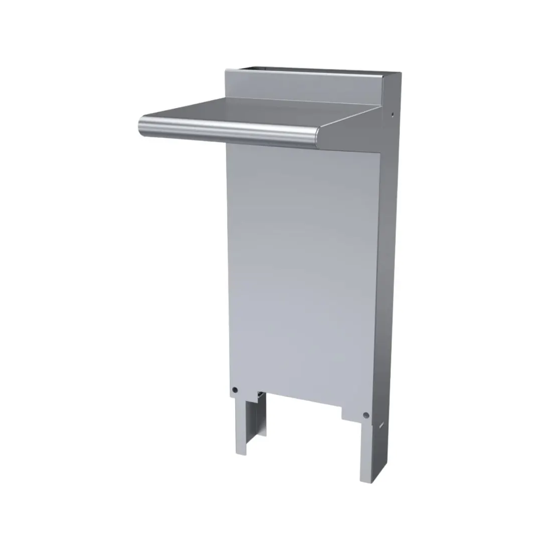Garland US Range CCHS-12 Cuisine Backguard/Flue Riser, with Single High Shelf