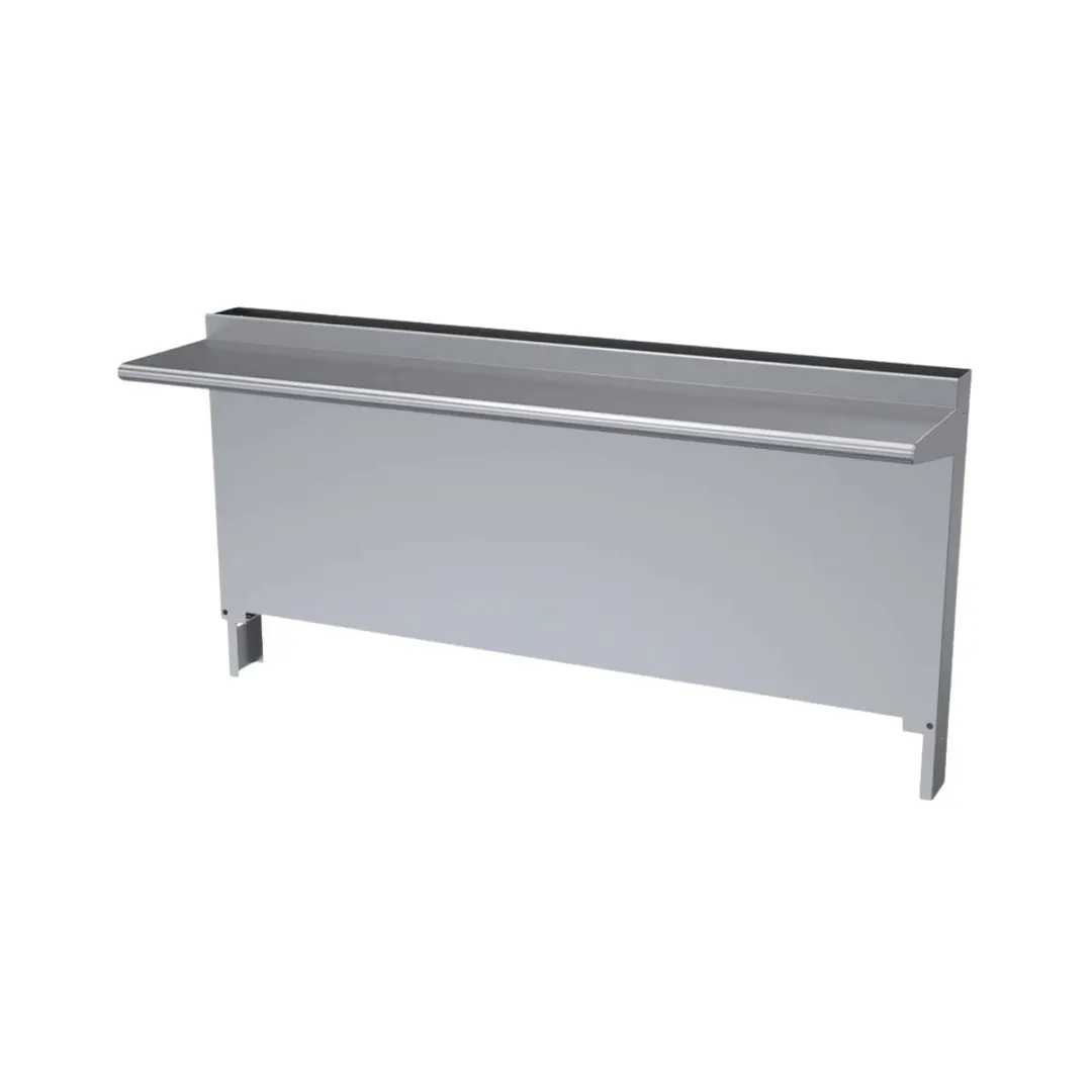 Garland US Range CCHS-60 Cuisine Backguard/Flue Riser, with Single High Shelf