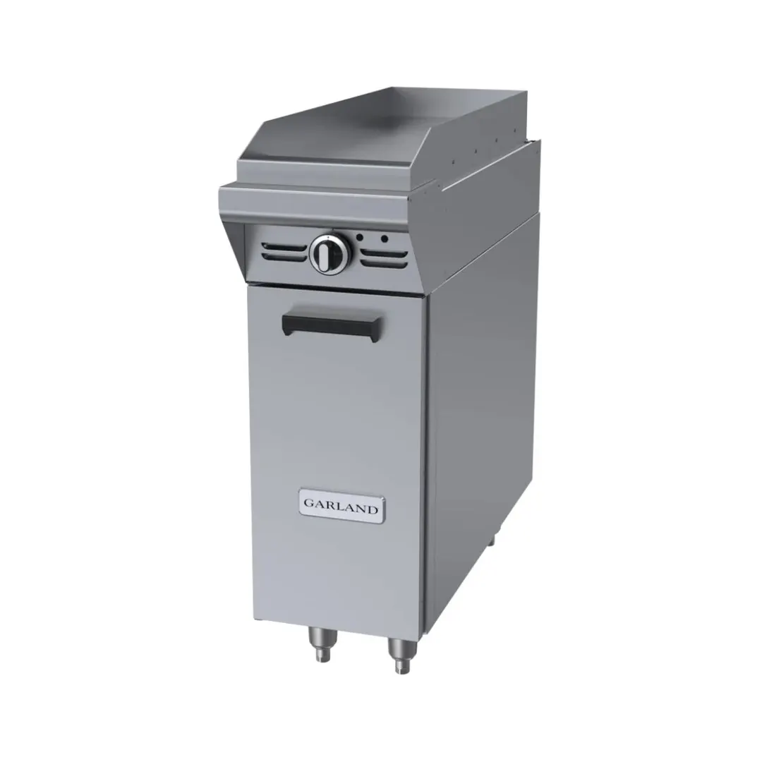 Garland US Range M12S-7 12" Gas Heavy Duty Range, 12" Full Griddle w/ Manual Controls, (1) Cabinet Base, 22.000 BTU 