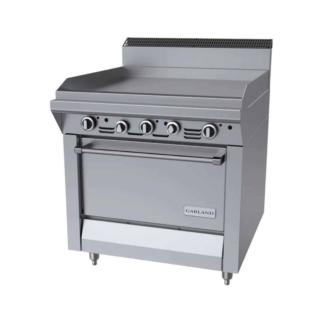 Garland US Range M47R 34" Gas Heavy Duty Range w/ 34" Full Griddle, (1) Standard Oven,139.000 BTU