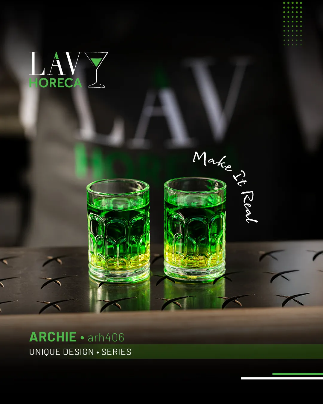 LAV HORECA ARH406 - Archie Liqueur Shot Glass, 2 oz (H 2 1/2", Ø 1-3/4"), Soda Lime Clear Glass, - 24/Case