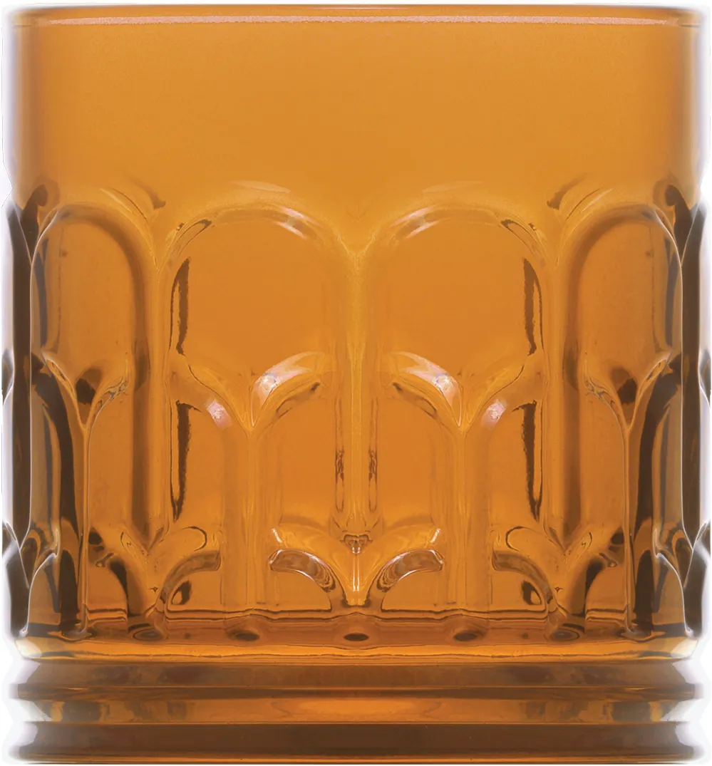 LAV HORECA ARH437 PFTCL7569 Whiskey Glass, 12.5 oz (3½" H, 3⅜" Dia), Soda Lime Glass - 24/Case