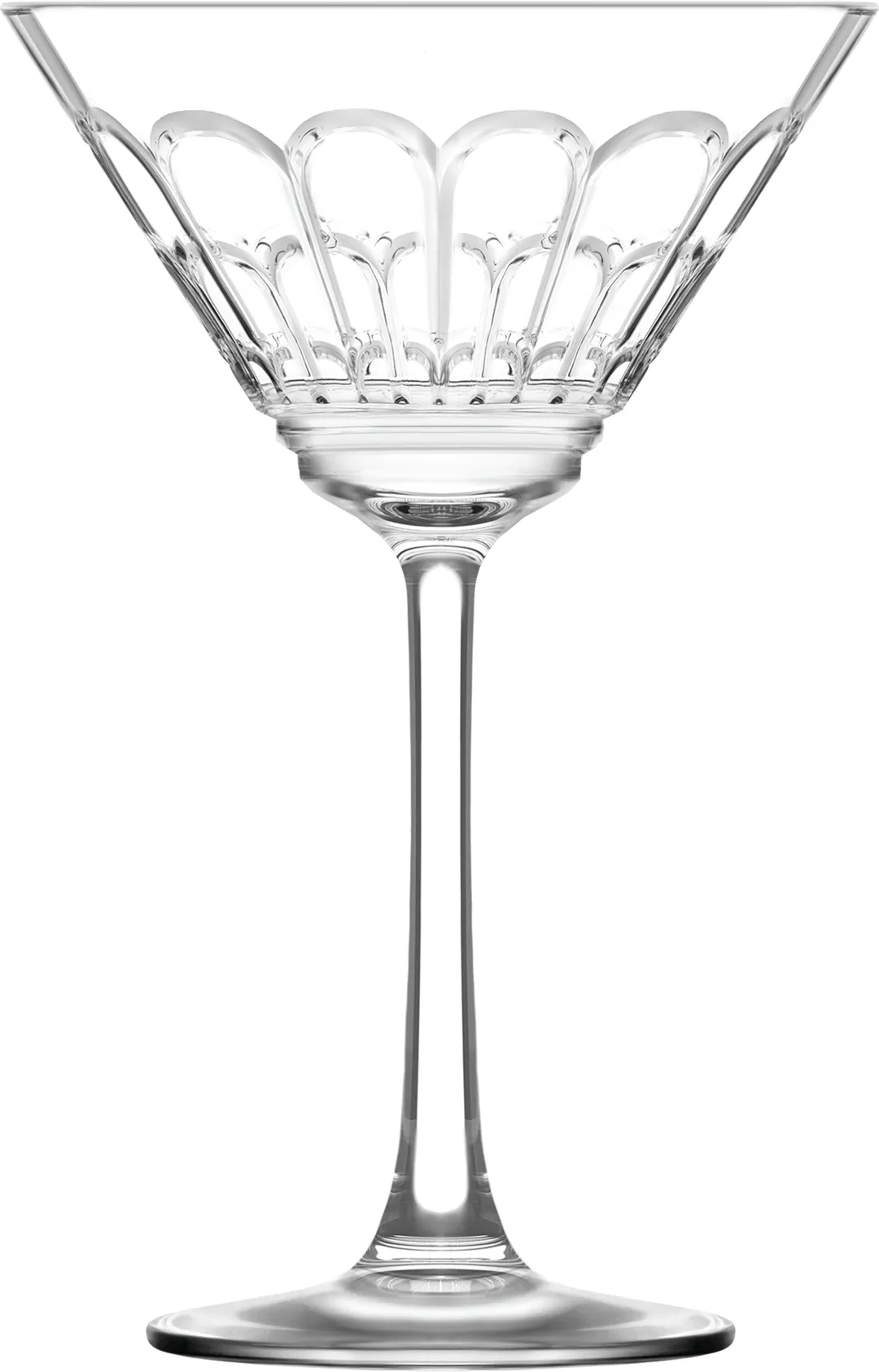 Lav Horeca ARH724 - Archie Martini Glass, 8 oz (6 1/4" H × 4 1/2" R ⌀) Soda Lime Glass - 6/Case