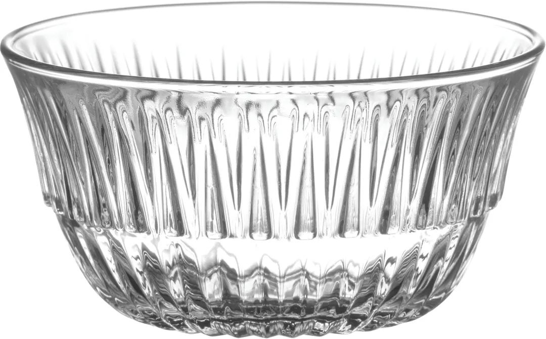 LAV HORECA ARZ210 - Clear Round Bowl, 7-1/4 oz (2" H x 3⅞" R⌀ x 2" B⌀), Soda Lime Glass - 12/Case