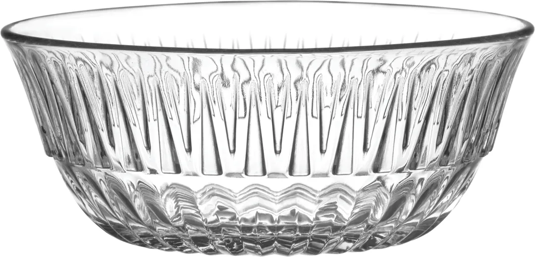 Lav Horeca ARZ212 Arizona Bowl, Clear Round, 5‑7" Size, 11.6 oz Capacity, Soda Lime Glass - 12/Case