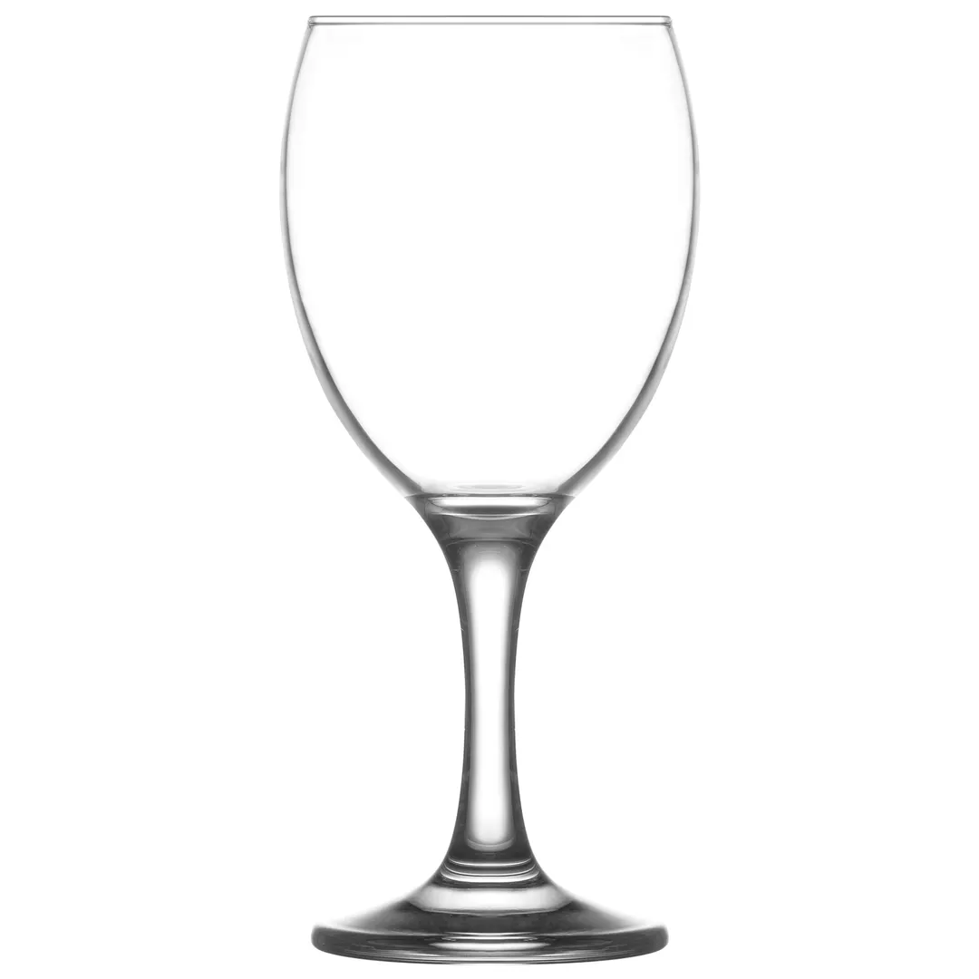 LAV HORECA ASP534 Aspen Wine Glass, 11.5 oz, Stemmed, 7 1/8" Height, 2 3/4" Rim, Glass, - 12/Case