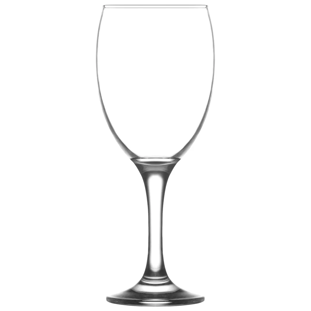 LAV HORECA ASP560 Aspen Goblet Glass, 20 oz (9-1/4" H x 3-1/4" Ø), Soda Lime Glass - 12/Case