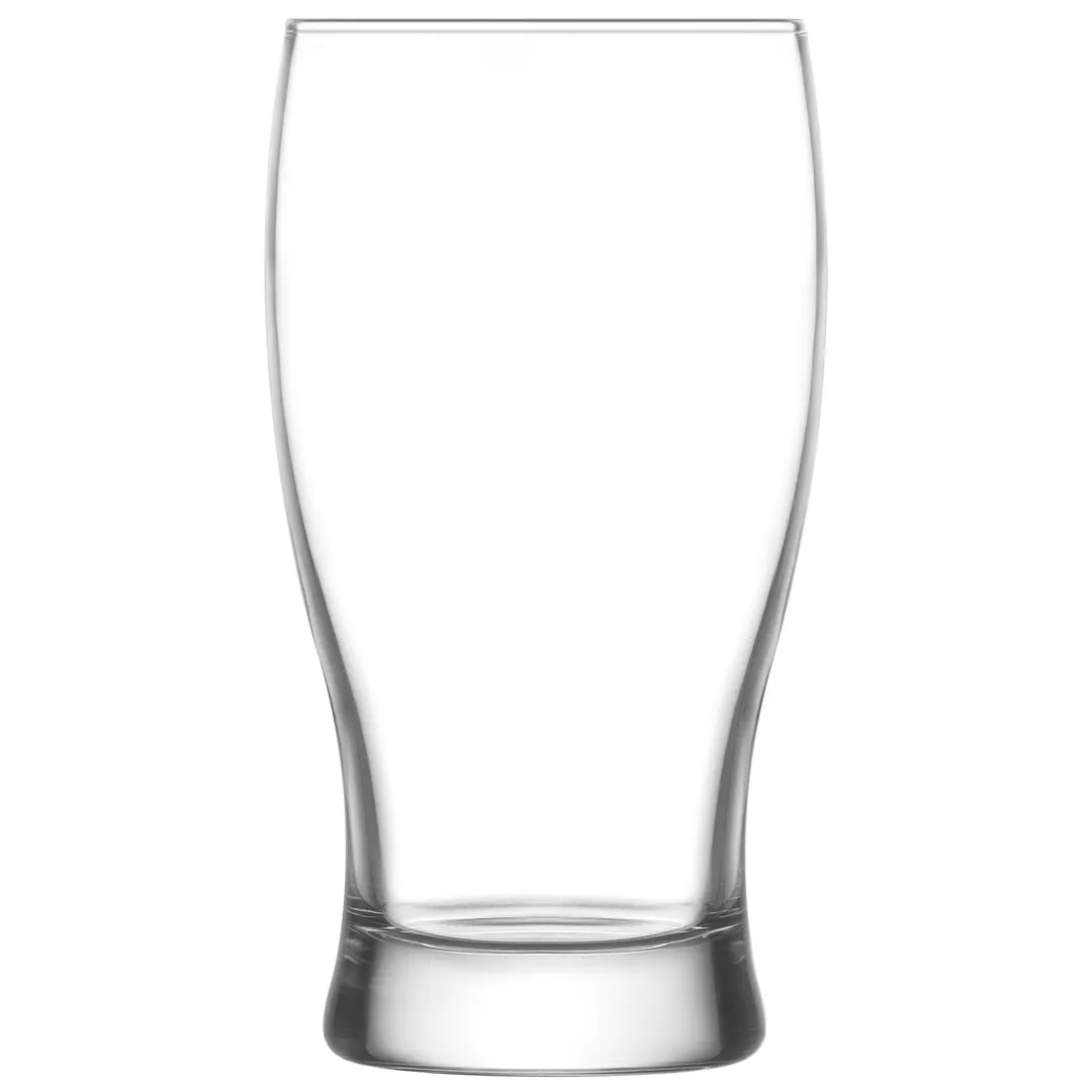 Lav Horeca BRI358 - Stemless Bristol Beer Glass, 19.6 oz Pilsner/Wheat, Non-Tempered Glass - 12/Case
